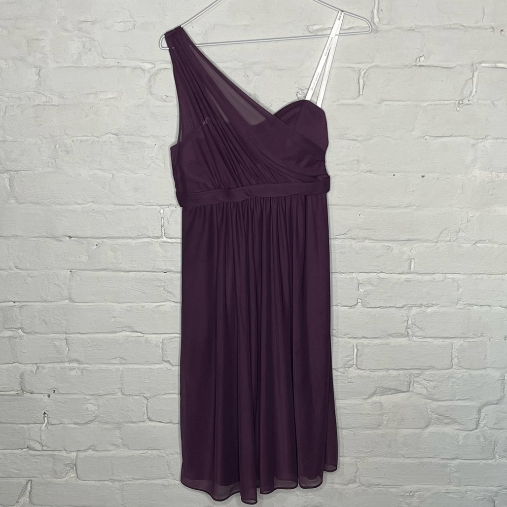 David’s Bridal One-Shoulder Dress 2